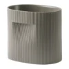 Ridge kruka 24 cm, Taupe