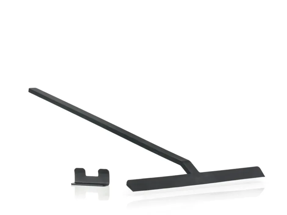 Rim Skrapa m hållare 30cm, Svart