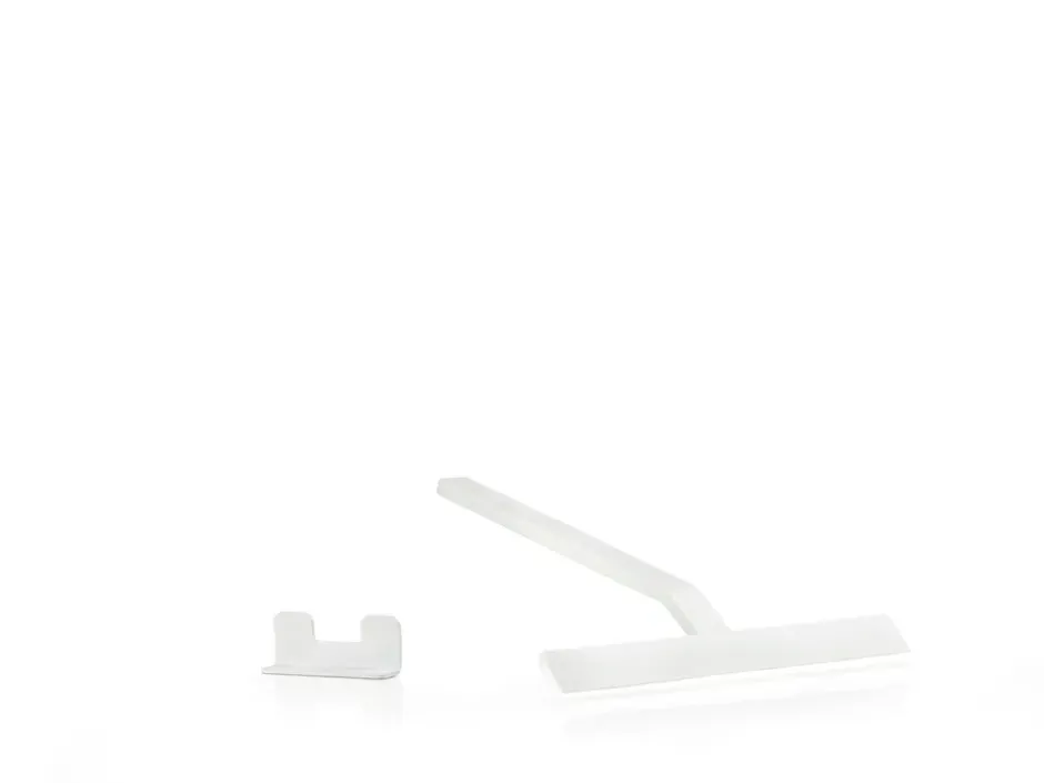 Rim Skrapa m hållare 22cm, Vit