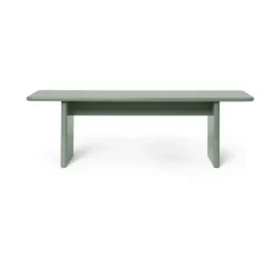 Rink bänk 140 cm, Tea green