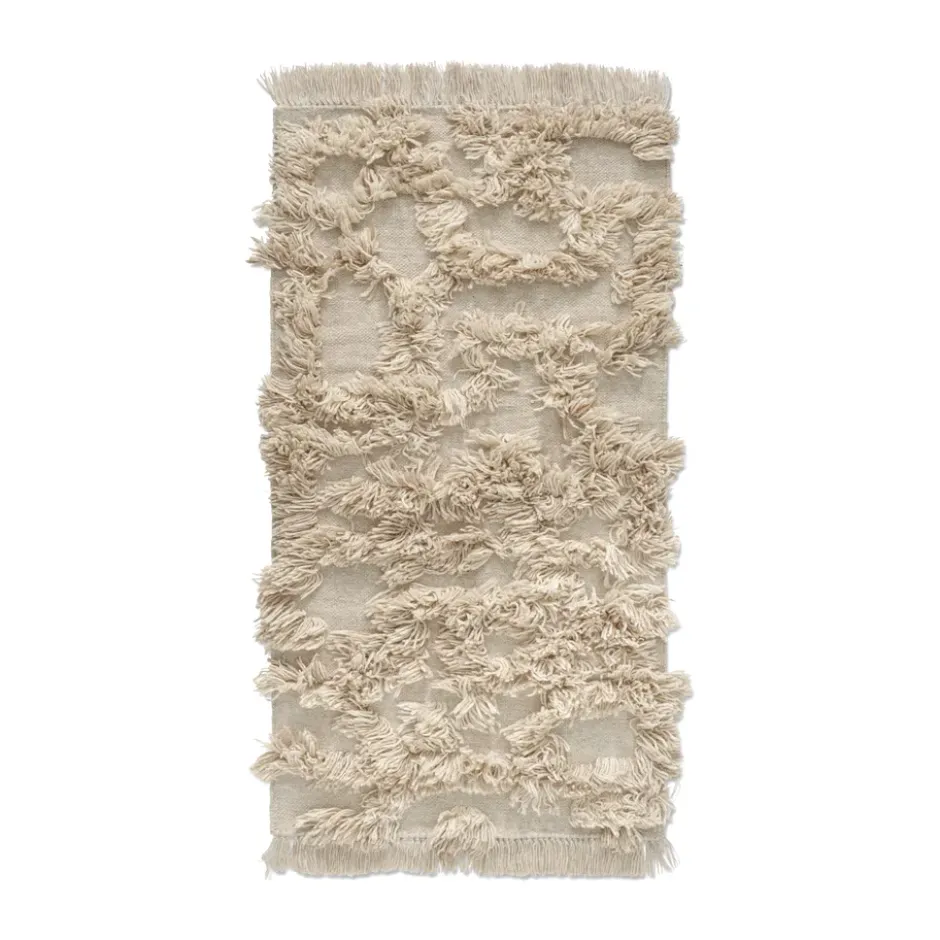 Rio ullmatta 80x150 cm, Beige
