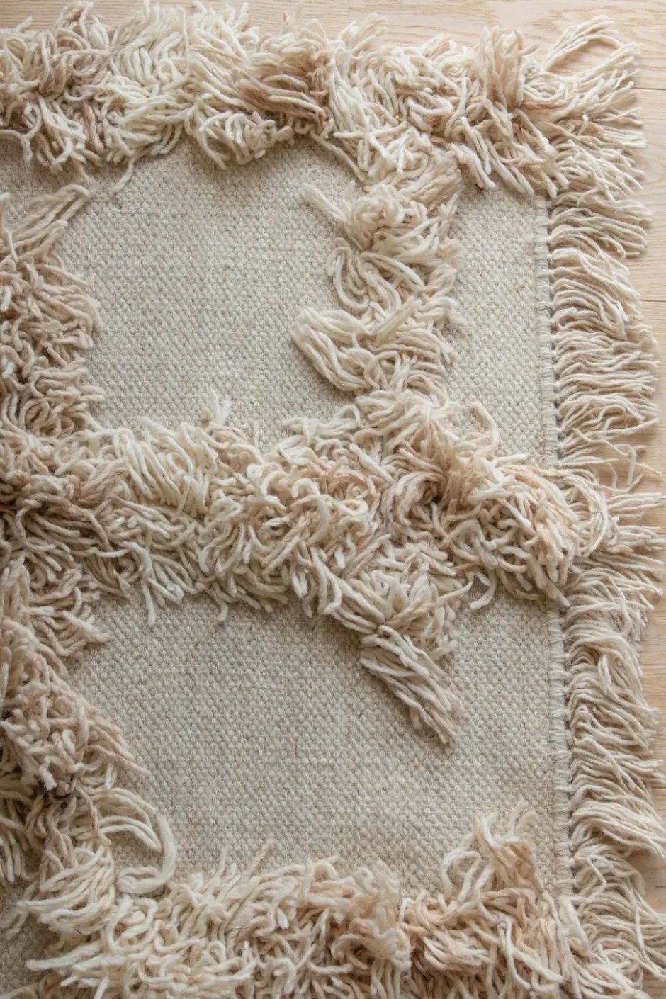 Rio ullmatta 250x350 cm, Beige
