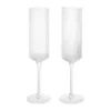 Ripple Champagne flutes champagneglas 15 cl 2-pack, Clear