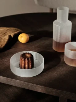 Ripple frukostskål 4-pack, Frosted