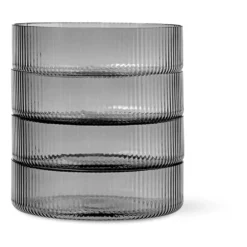 Ripple frukostskål 4-pack, smoked grey