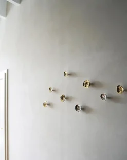 Ripple no. 02 stor knopp, Chrome