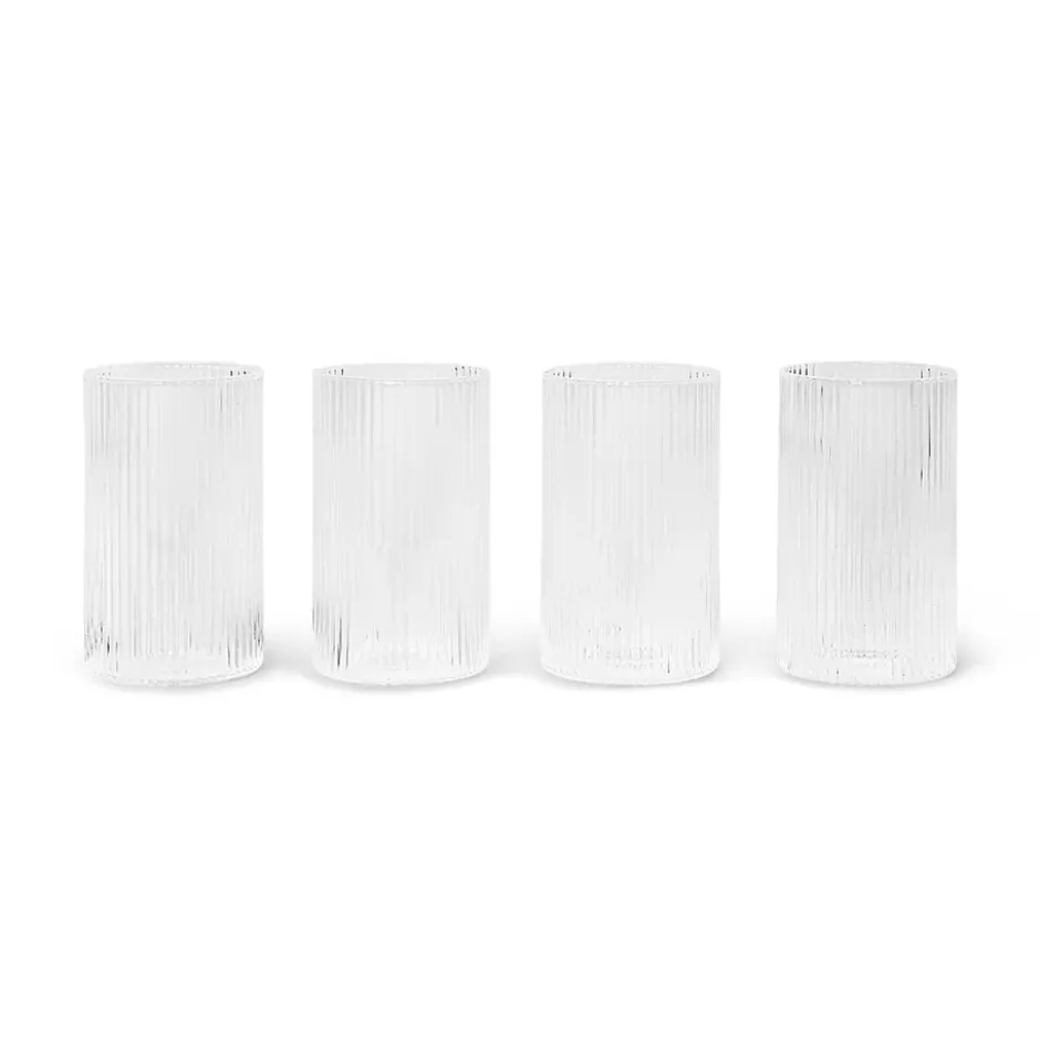 Ripple verrines serveringsglas 14 cl 4-pack, Clear