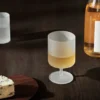Ripple vinglas 2-pack, Frosted