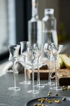 Rom snapsglas 2,5-5 cl 6 delar, Klar