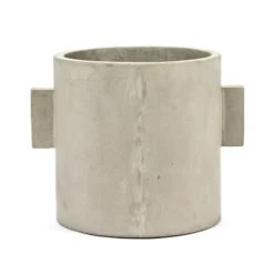 Rond kruka Ø25 cm, Natur