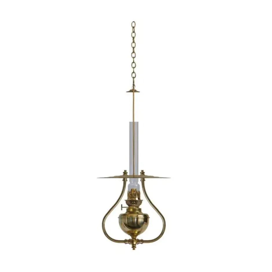 Ronneby taklampa 58 cm, Mässing