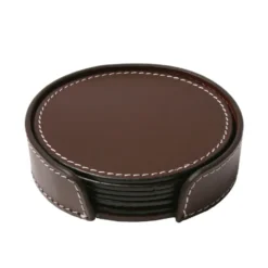 Ørskov glasunderlägg 6-pack, brun
