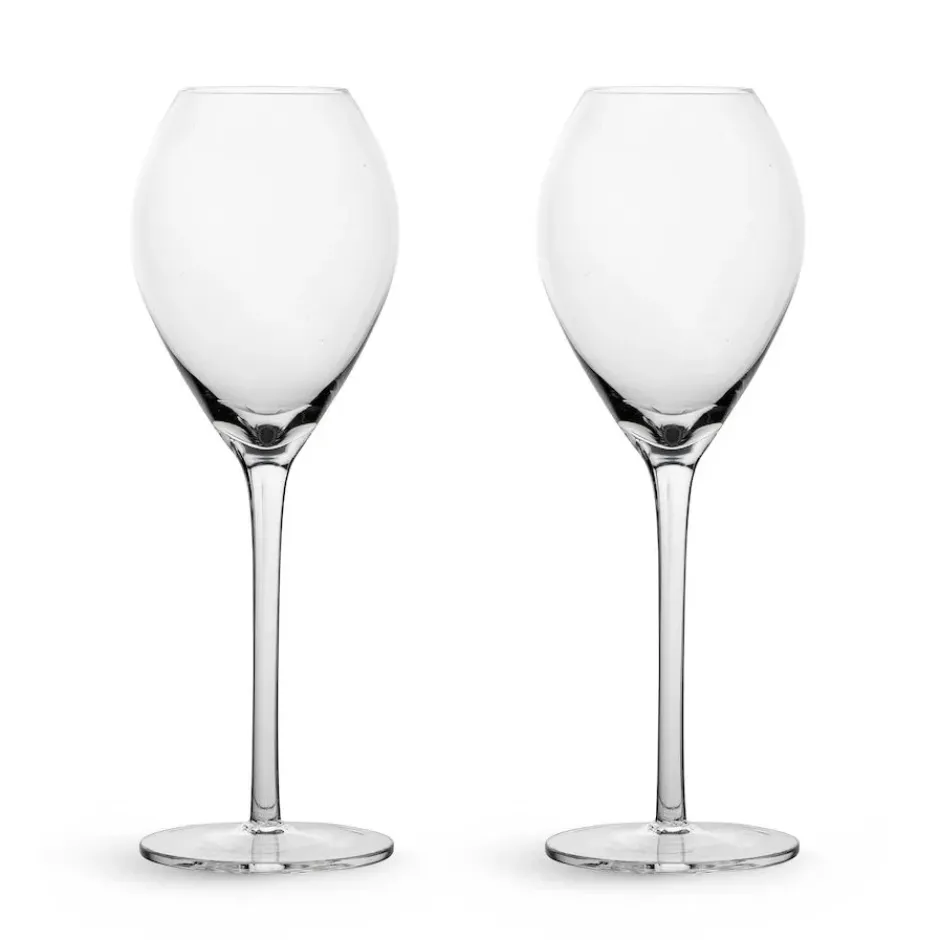 Saga champagneglas 2-pack, Klar
