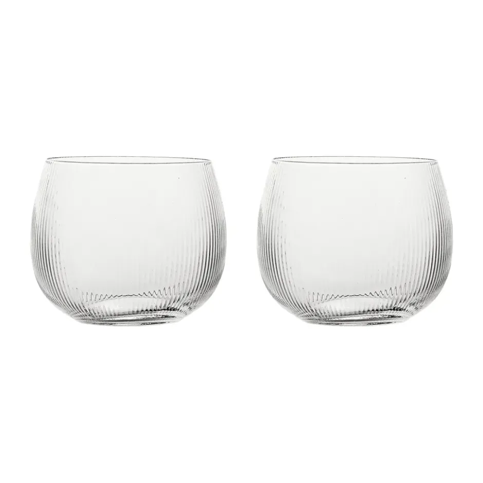 Sagaform Blanka vattenglas 28 cl 2-pack, Klar