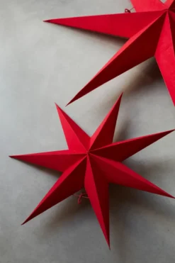 Sally adventsstjärna Ø60 cm, Red