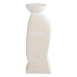 Sassi B ljusstake 30 cm, Chalk