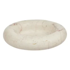 Savi marmor fat Ø13,8 cm, Offwhite
