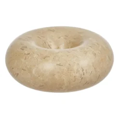 Savi marmor ljusstake small 4 cm, Beige