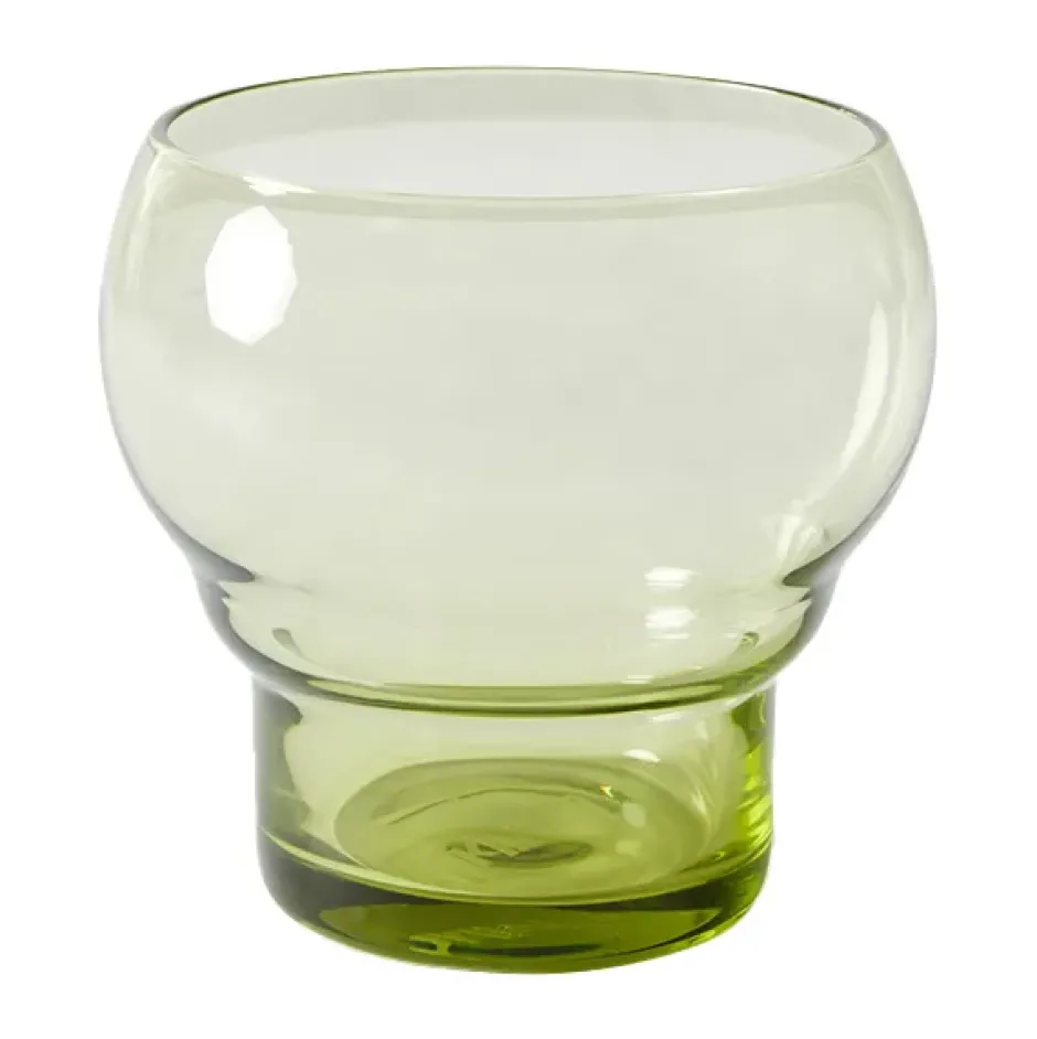 70's Bulb glas 27 cl 4-pack, Mint green