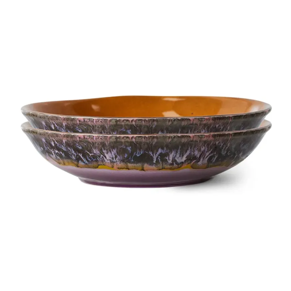 70's curry skål 21,7x21 cm 2-pack, Daybreak