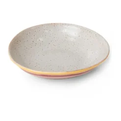 70's curry skål 21,7x21 cm 2-pack, Hibiscus