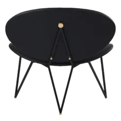 Semper loungestol, Black-black