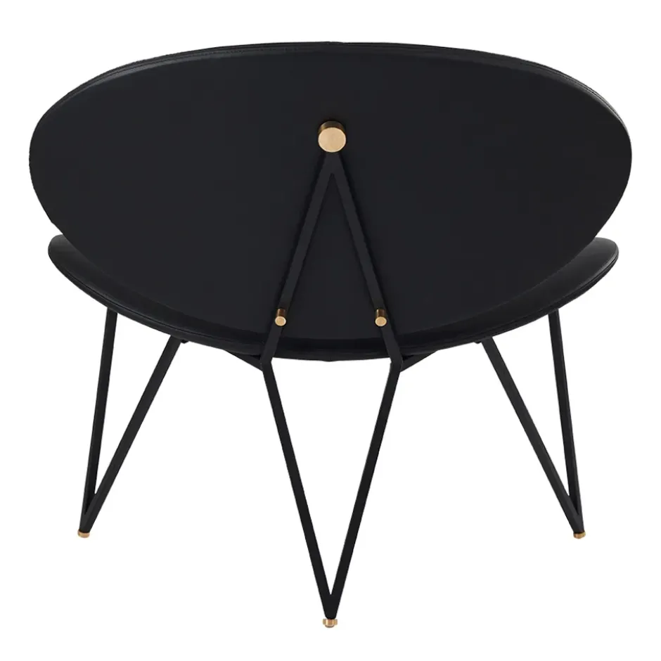 Semper loungestol, Black-black