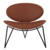 Semper loungestol, Black-cognac