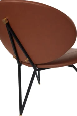Semper loungestol, Black-cognac