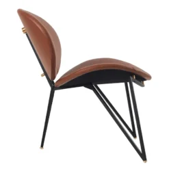 Semper loungestol, Black-cognac