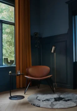 Semper loungestol, Black-cognac