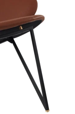 Semper loungestol, Black-cognac