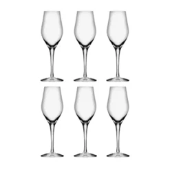 Sense champagneglas 25,5 cl 6-pack, Klar