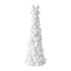 Serafina tree dekorationsdetalj, Vit, 14,5x14,5x38 cm