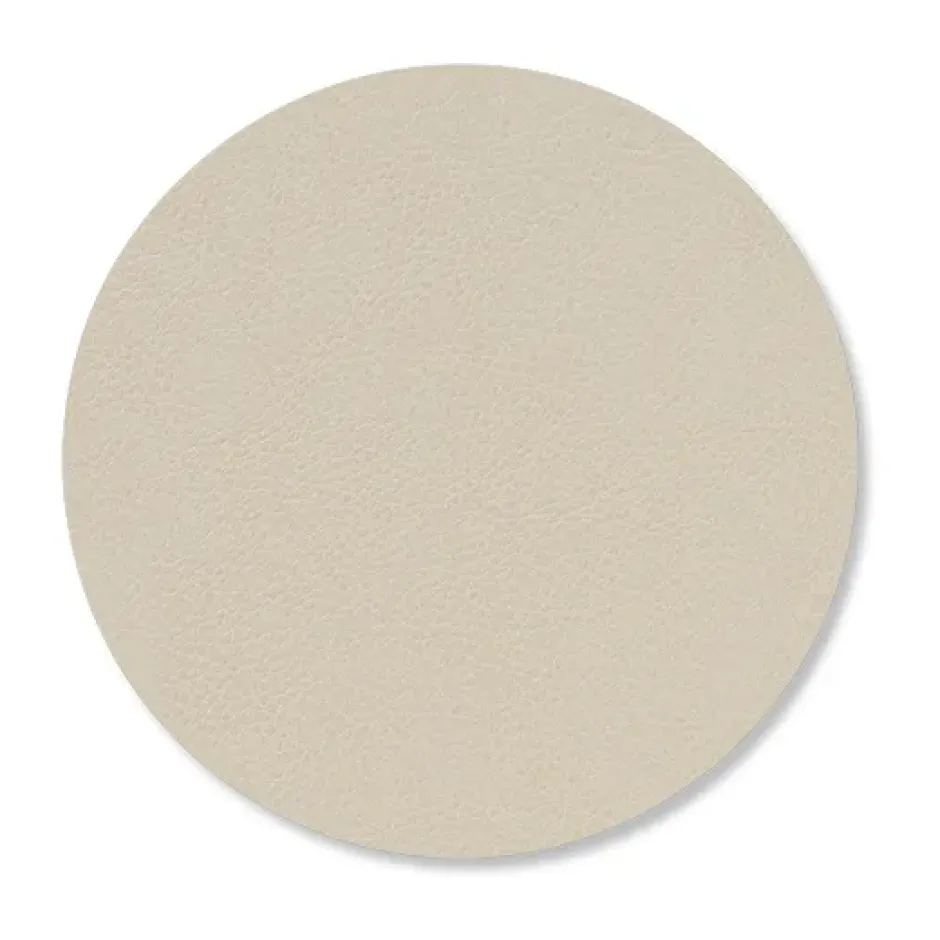 Serene glasunderlägg circle Ø10 cm, Cream