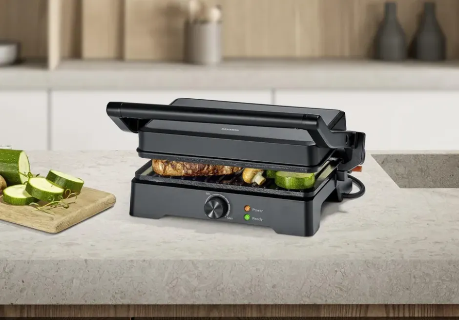 Severin KG 2391 bordsgrill 28x17 cm, Black