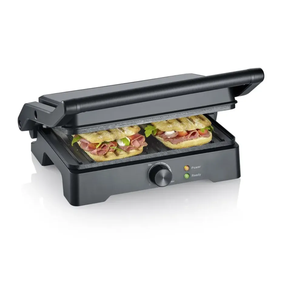 Severin KG 2391 bordsgrill 28x17 cm, Black