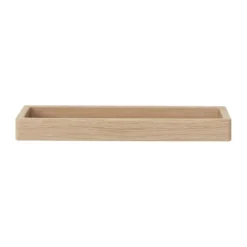 Shelf 10 vägghylla 32 cm, Lacquered oak