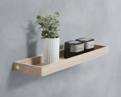 Shelf 11 vägghylla 44 cm, Lacquered oak
