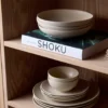 Shoku skål Ø23 cm, Beige