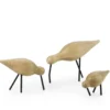 Shorebird ek-svart, liten