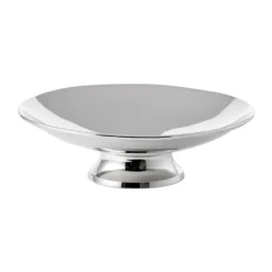 Sigrine skål, Silverfärgad, Ø21xH6 cm