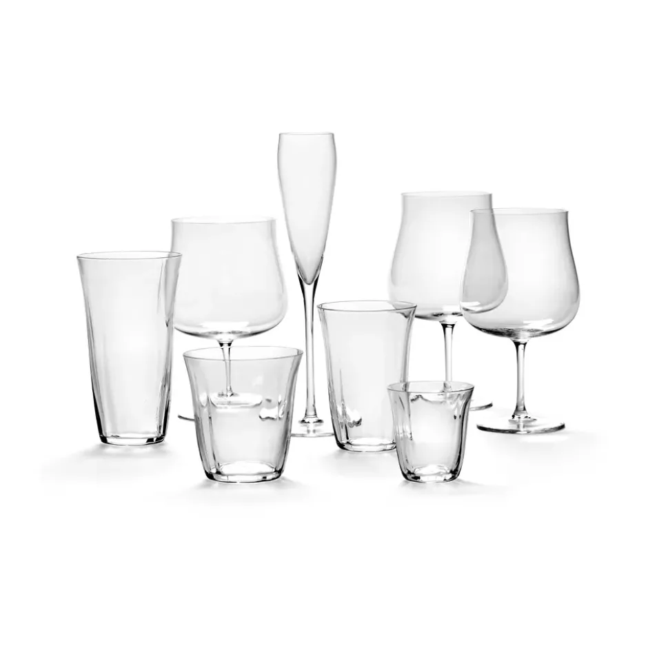 Silhouette dubbel espressoglas 11 cl 4-pack, Clear