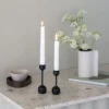 Silhouette ljusstake 2 delar, Black
