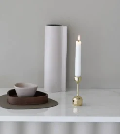 Silhouette ljusstake 120, Guld