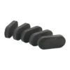 Singles disksvampar 5-pack, Black