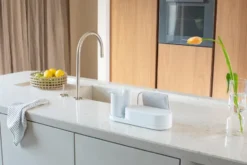SinkStyle diskbänksorganiserare set 3 delar, Mineral Fresh White