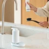 SinkStyle tvålpump/diskmedelsdispenser set, Mineral Fresh White