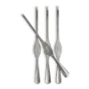 Sivan skaldjursbestick 4-pack, Silver