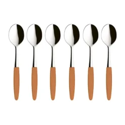 Skaugum dessertsked 6-pack Ecco Teak